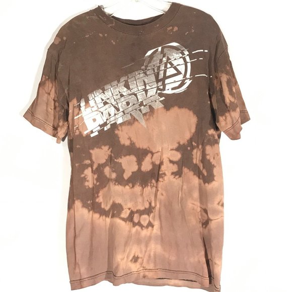 Linkin Park Tops - Linkin Park Acid Wash small Tee Shirt Tie Dye